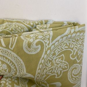 Pottery Barn, Green& Gray Full /Queen Duvet